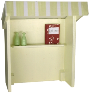 Flade Marktbude Kräuterapotheke  (Flade 5505.1) Marktbude Kräuterapotheke